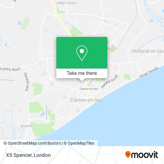 XS Spencer map