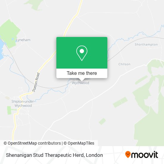 Shenanigan Stud Therapeutic Herd map