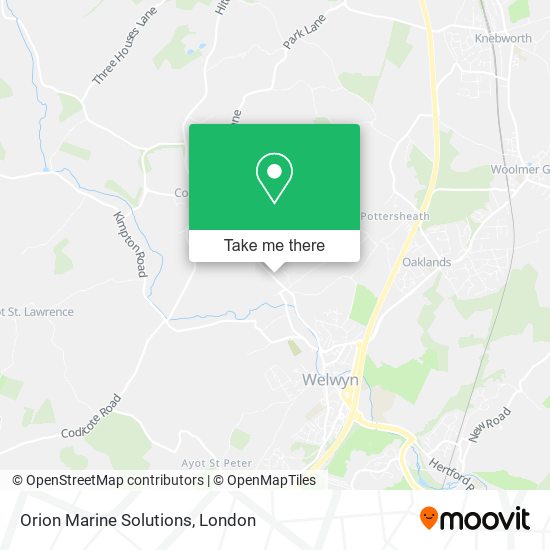 Orion Marine Solutions map