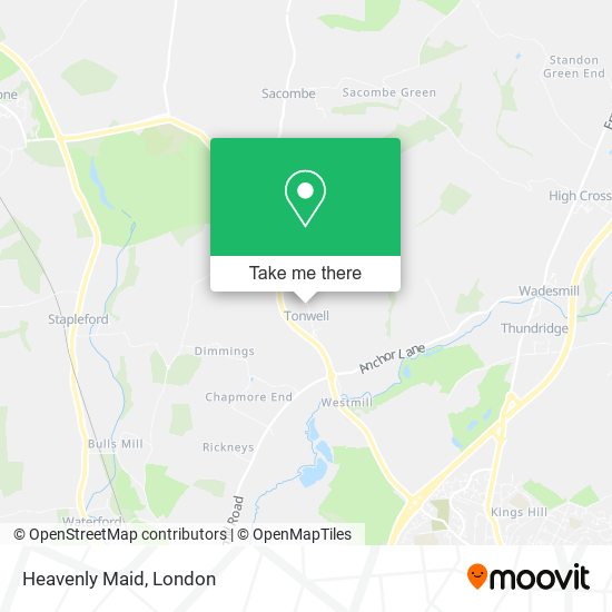 Heavenly Maid map