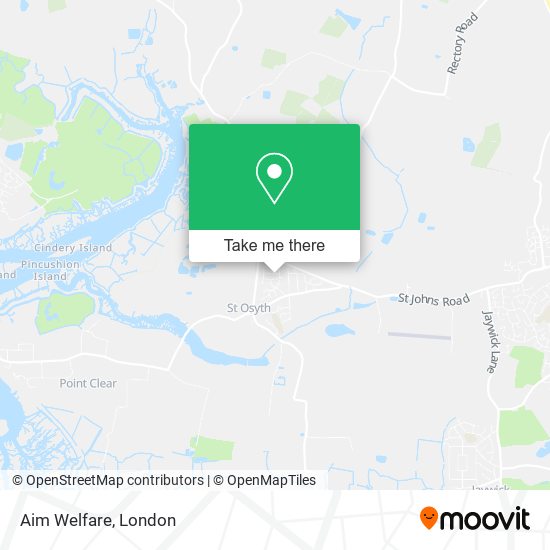 Aim Welfare map