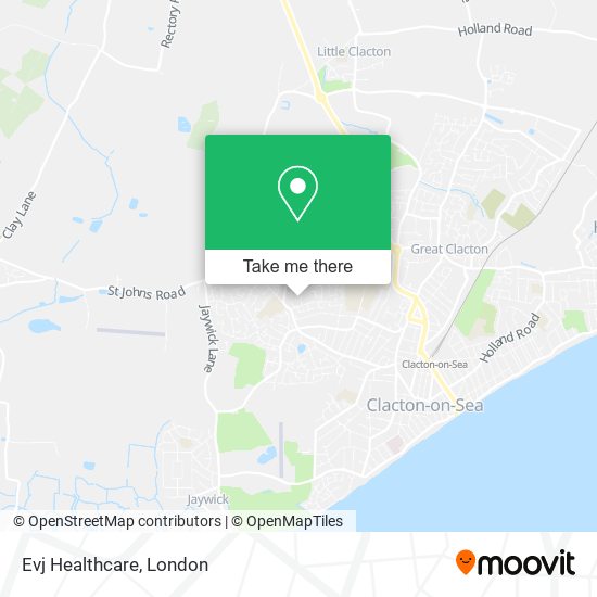 Evj Healthcare map