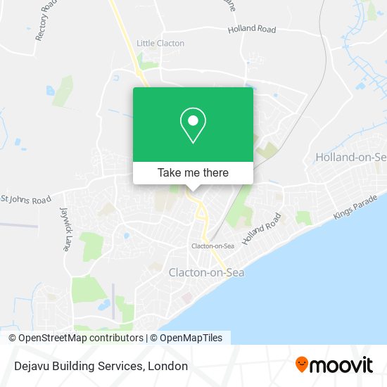 Dejavu Building Services map
