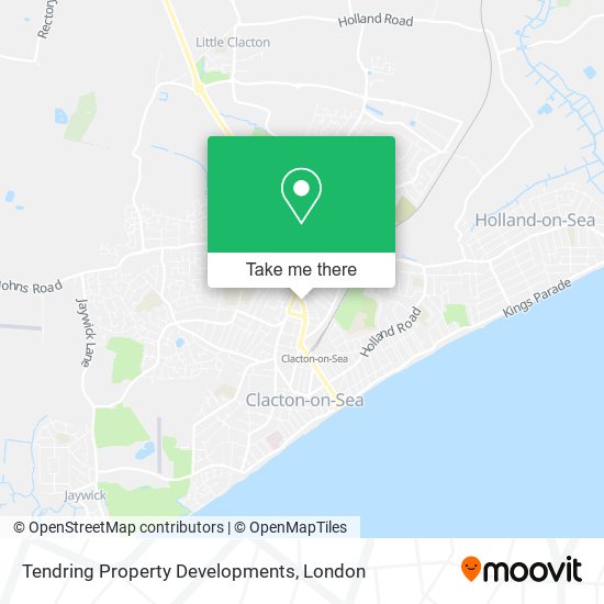 Tendring Property Developments map