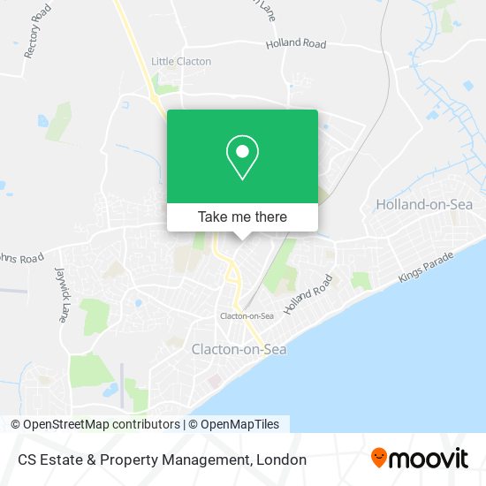 CS Estate & Property Management map