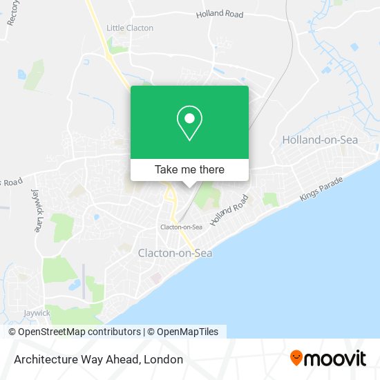 Architecture Way Ahead map