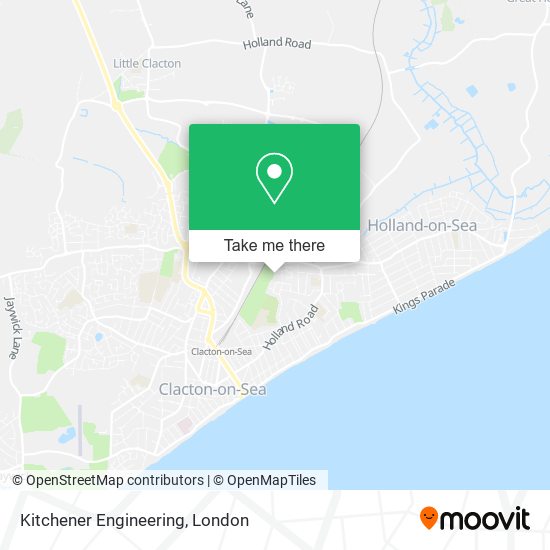Kitchener Engineering map