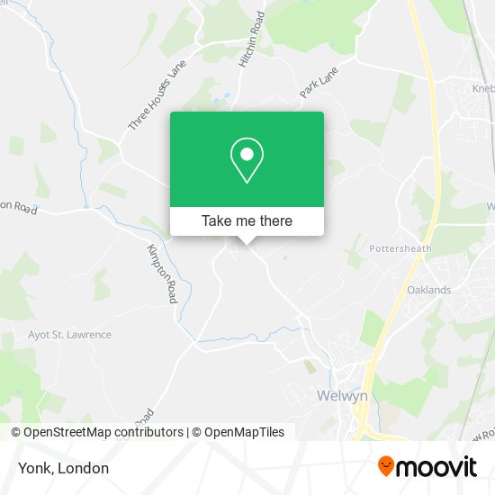 Yonk map