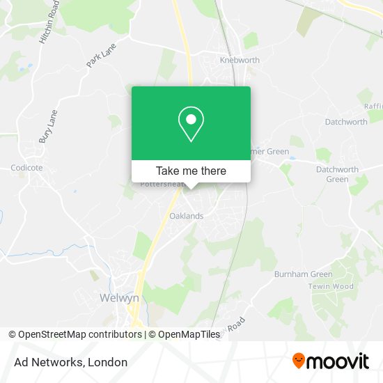 Ad Networks map