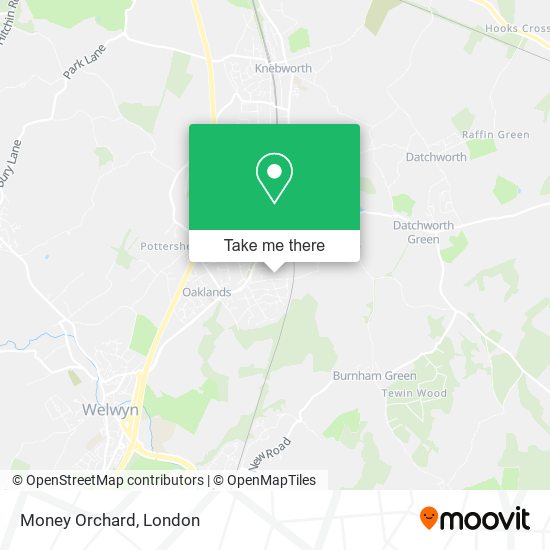 Money Orchard map