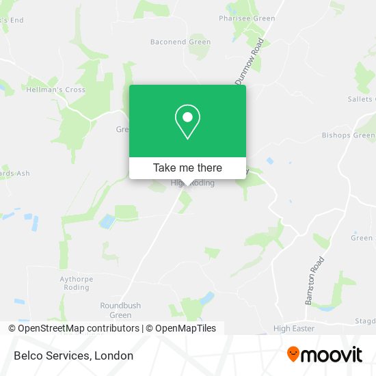 Belco Services map