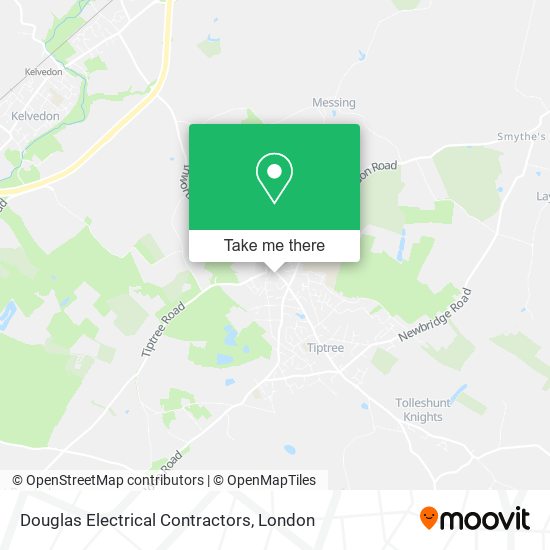 Douglas Electrical Contractors map