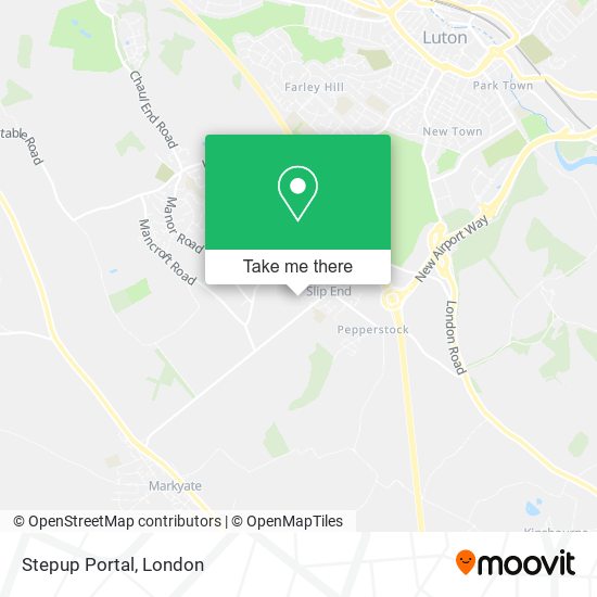 Stepup Portal map
