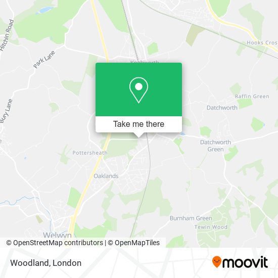 Woodland map