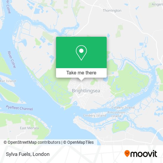 Sylva Fuels map