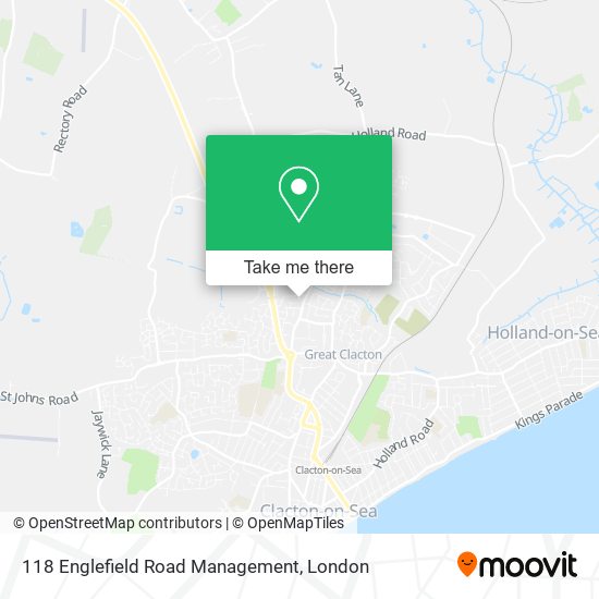 118 Englefield Road Management map