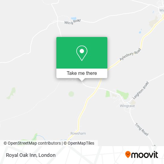 Royal Oak Inn map