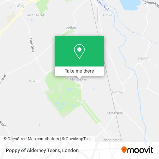 Poppy of Alderney Teens map