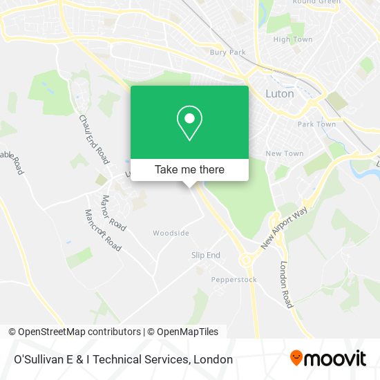 O'Sullivan E & I Technical Services map