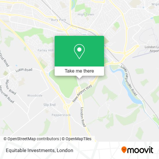 Equitable Investments map