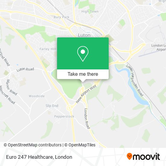 Euro 247 Healthcare map