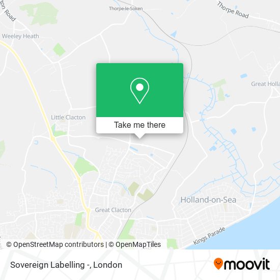 Sovereign Labelling - map