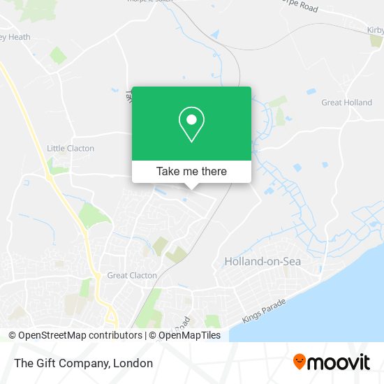 The Gift Company map
