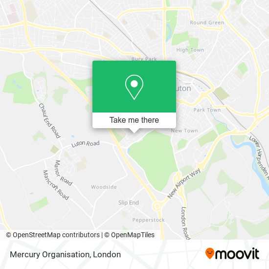 Mercury Organisation map