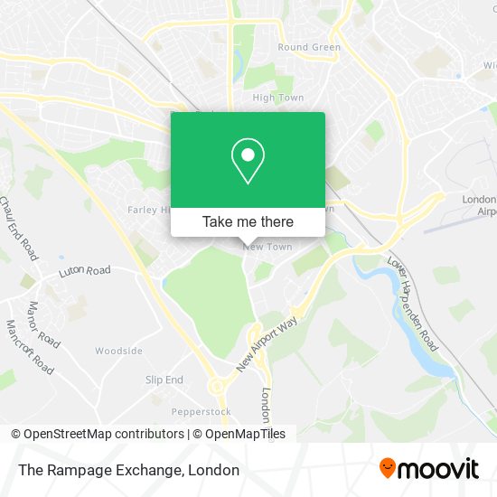 The Rampage Exchange map