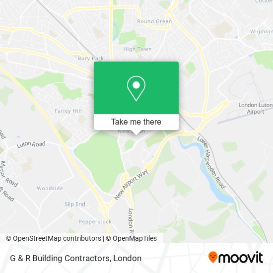 G & R Building Contractors map