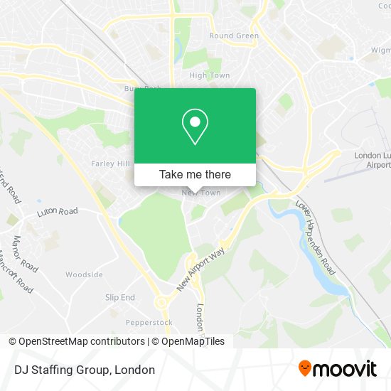DJ Staffing Group map