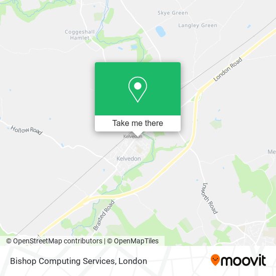 Bishop Computing Services map