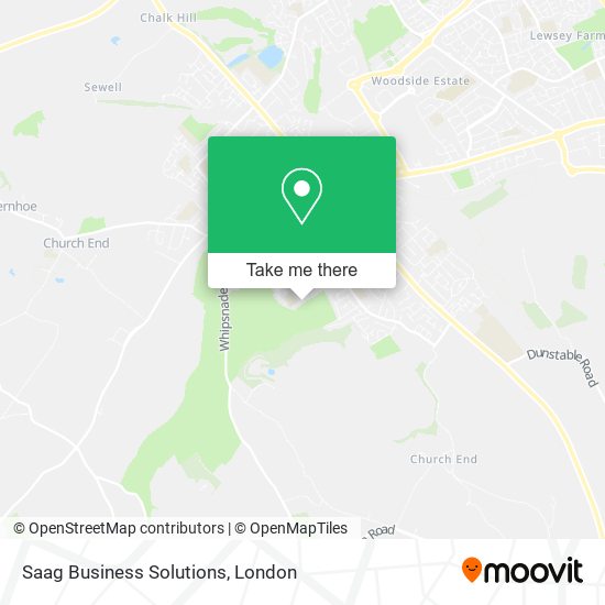 Saag Business Solutions map
