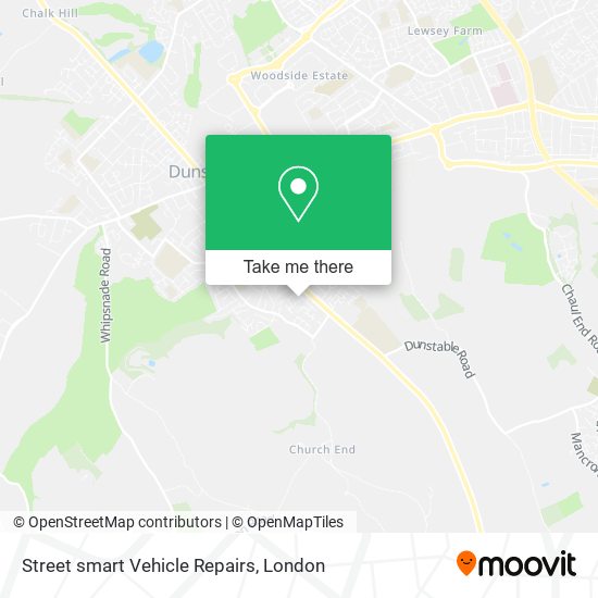 Street smart Vehicle Repairs map