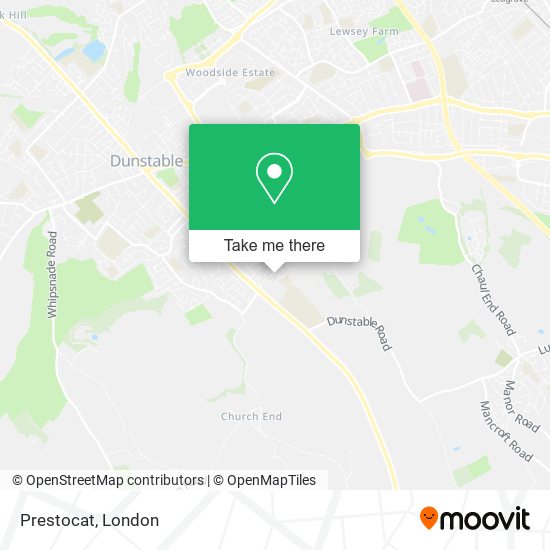 Prestocat map