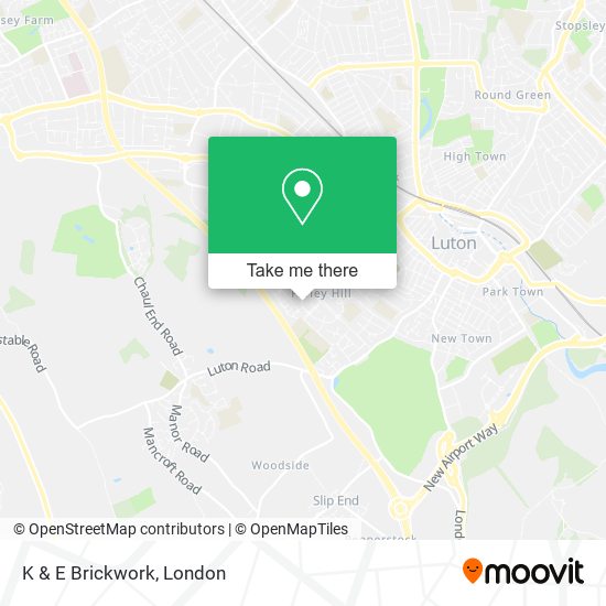 K & E Brickwork map