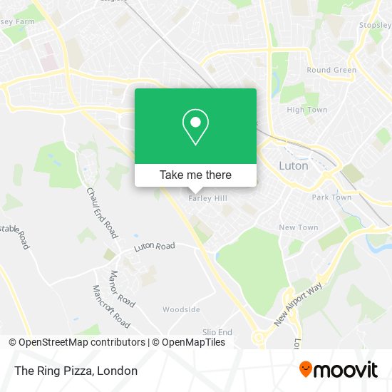 The Ring Pizza map