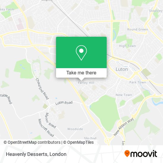 Heavenly Desserts map