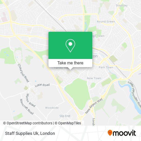 Staff Supplies Uk map