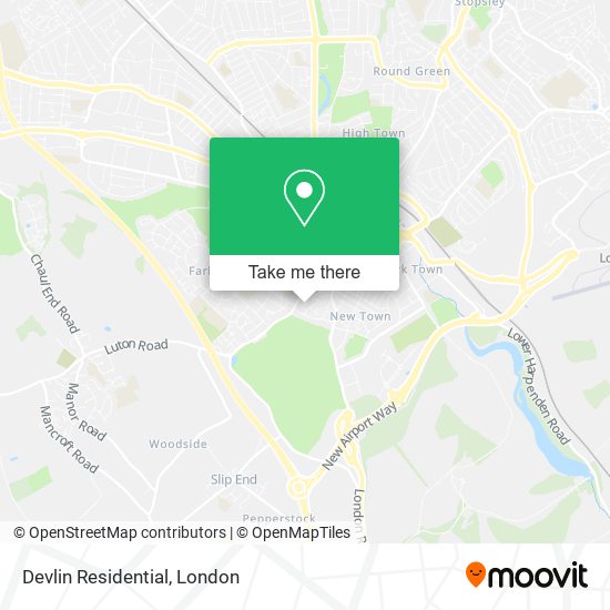 Devlin Residential map
