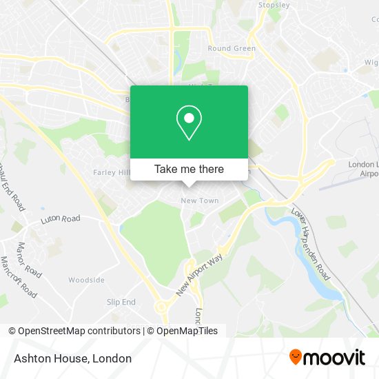 Ashton House map