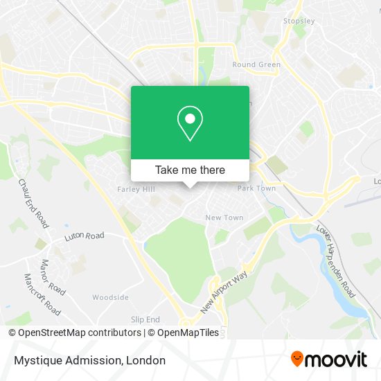 Mystique Admission map