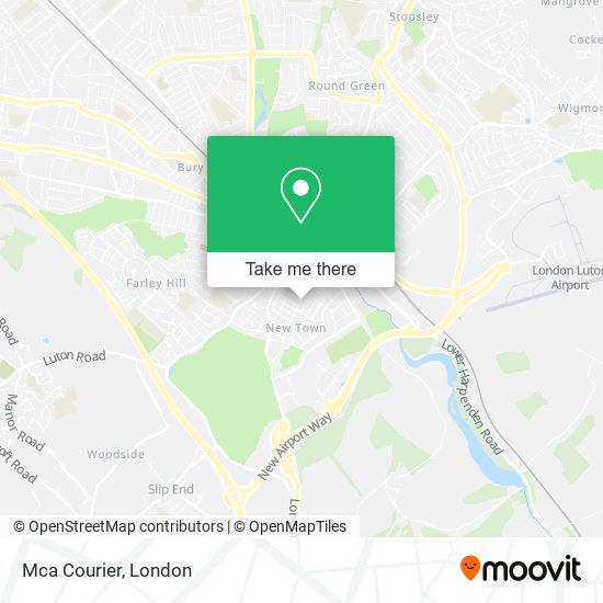 Mca Courier map