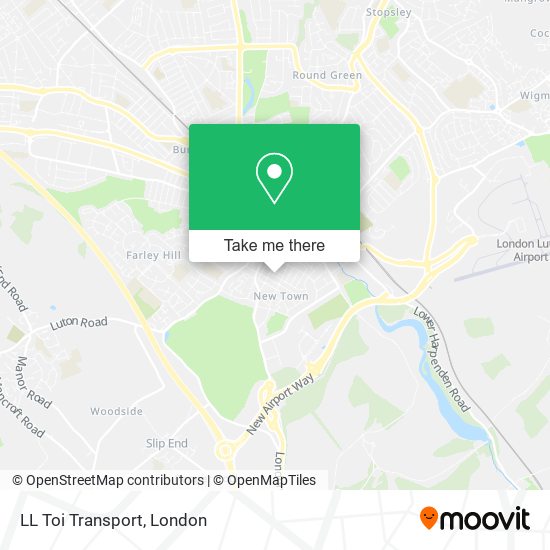 LL Toi Transport map