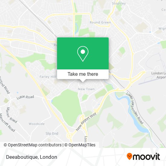 Deeaboutique map