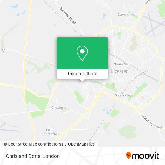 Chris and Doris map