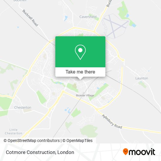 Cotmore Construction map