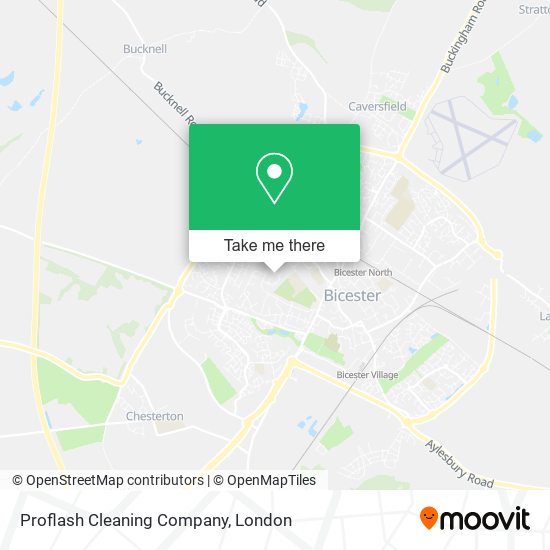 Proflash Cleaning Company map