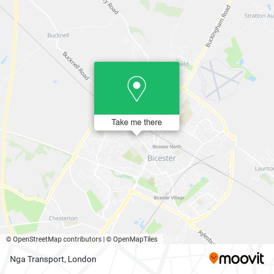 Nga Transport map
