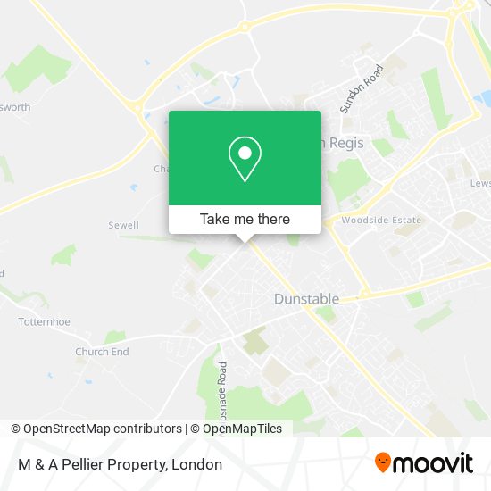 M & A Pellier Property map
